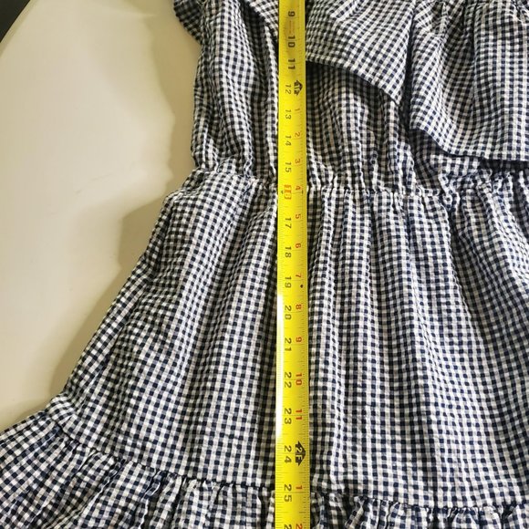 Mink Pink Gingham 'Wanderer' One Shoulder Dress - Small - Picture 10 of 12